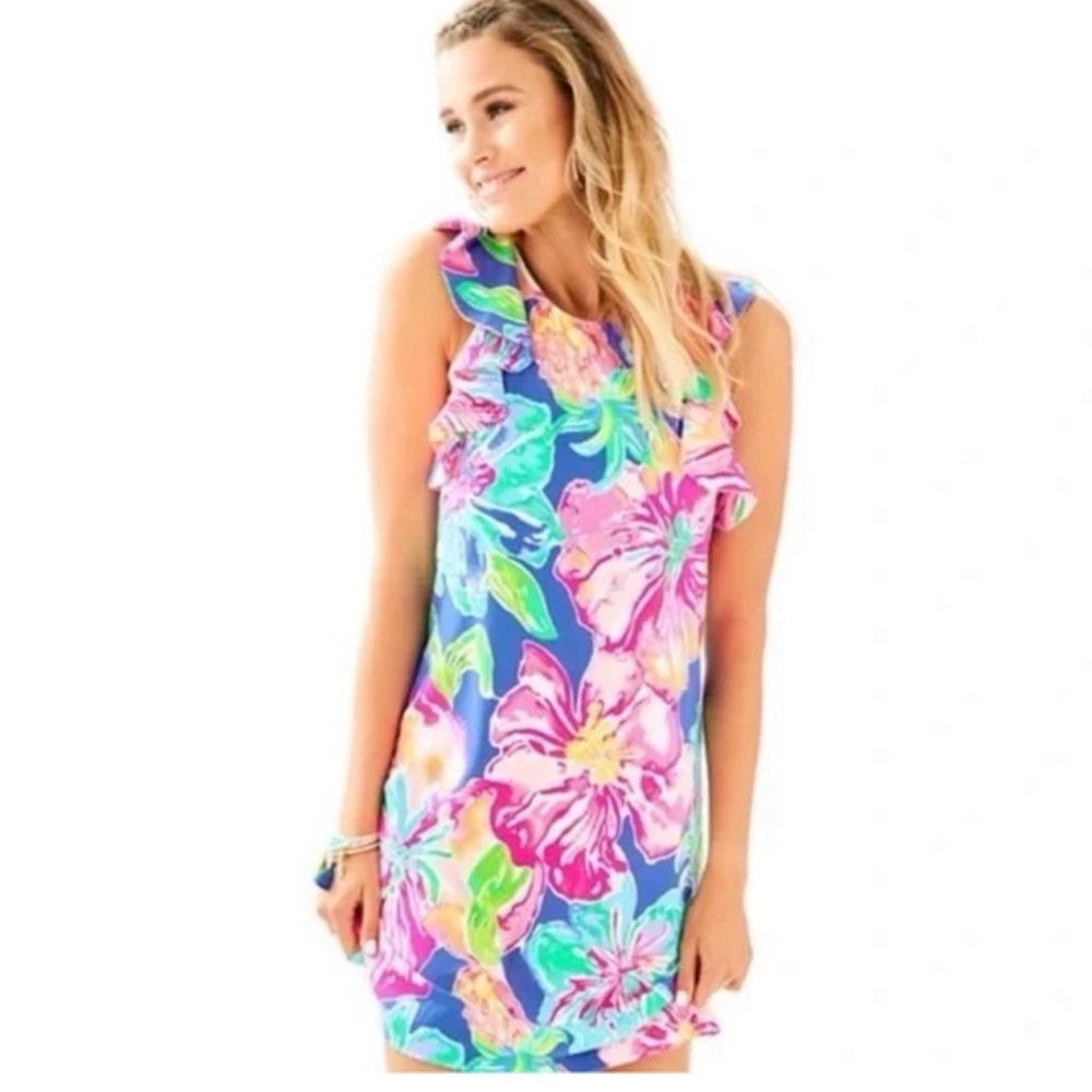Lilly Pulitzer dress , tropical colors